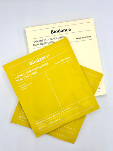 BIODANCE Vita Niacinamide Real Deep Mask (1 Unit)