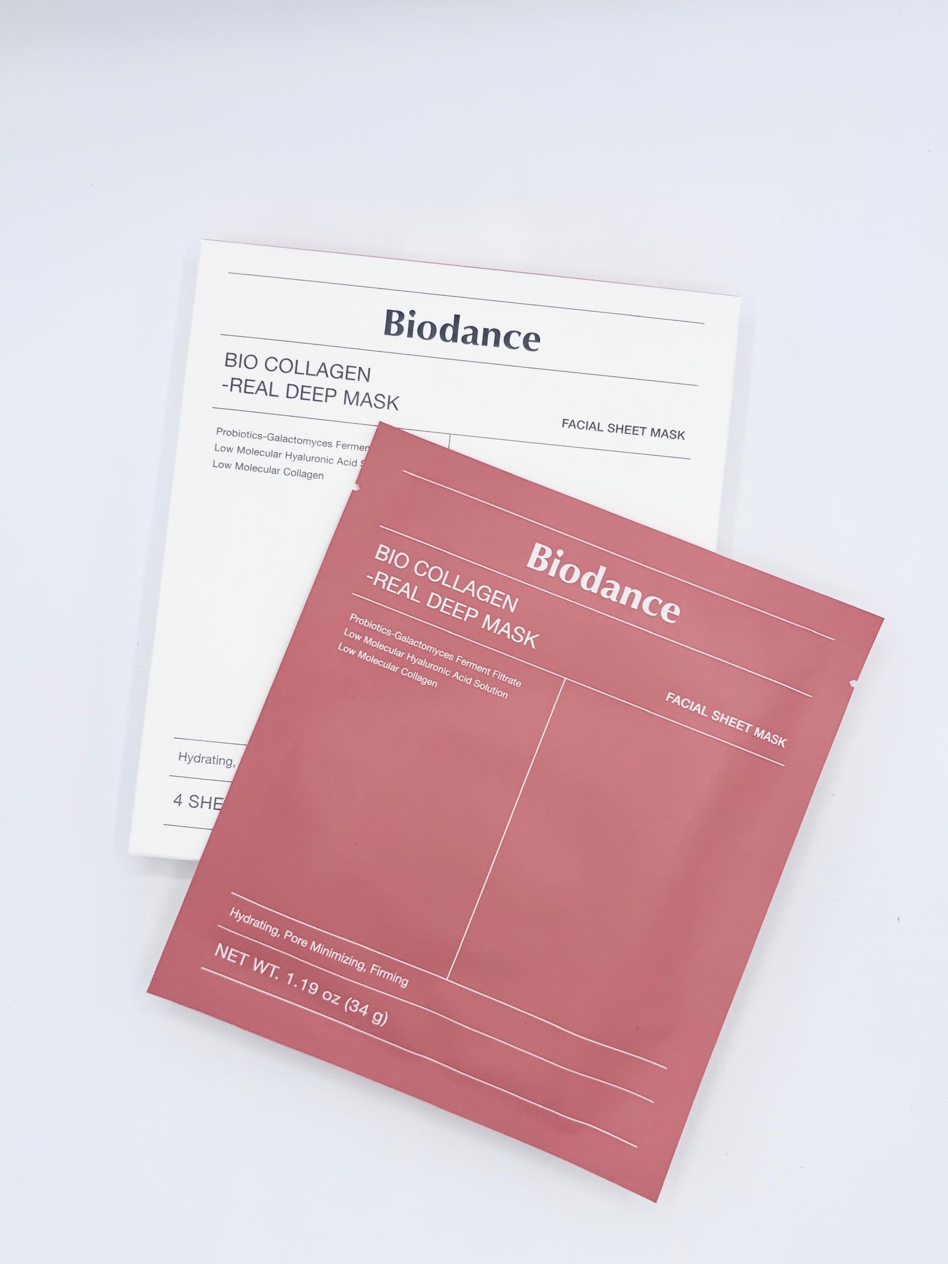 BIODANCE Bio-Collagen Real Deep Mask (4 masks)